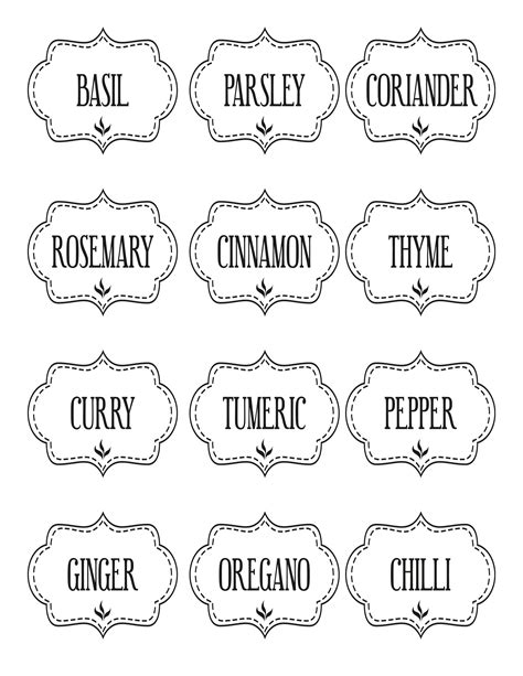 printable pantry labels gather  flourish  printable