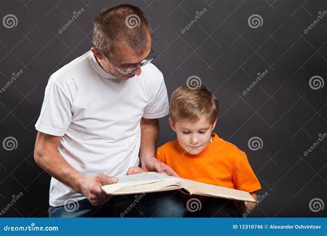 read  book stock photo image  young education