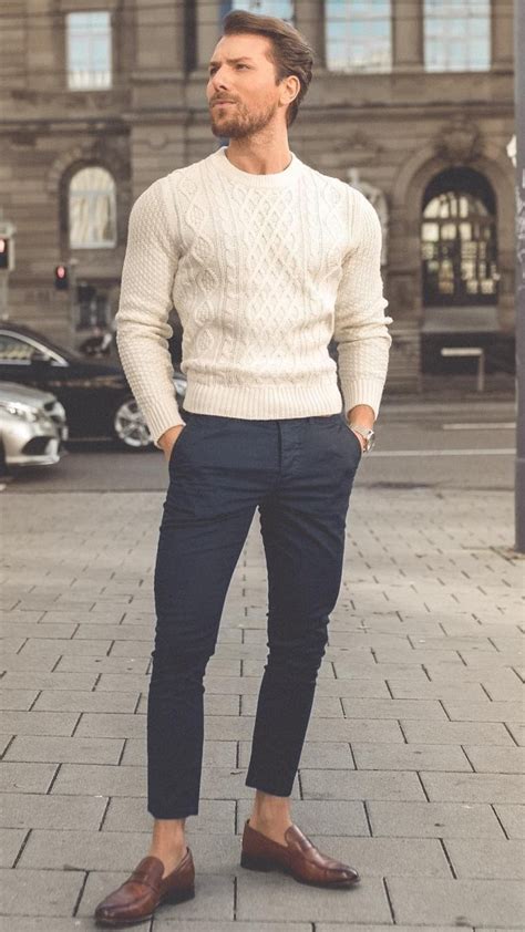cool sweater outfits  men mensfashion sweater outfits streetstyle