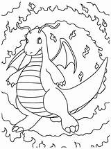 Pokemon Coloring Pages Dragon Colouring Kids Pikachu Energy Type sketch template
