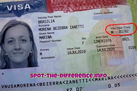 Perbedaan Antara H1 Dan B1 Visa