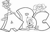 Coloring Pages Abc Kids Popular sketch template