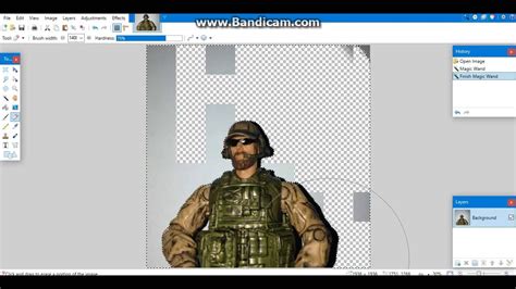 remove background paintnet youtube