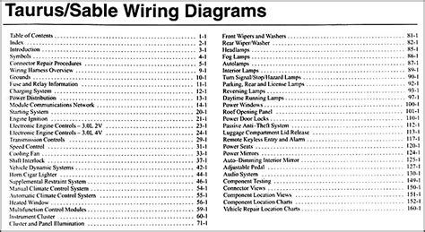 ford taurus spark plug wire diagram general wiring diagram