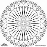 Mandala Flower April Colouring Birthstone Color Diamond Coloring Pages Mandalas Transparent Diamonds Flowers Daisy Clipart Large Adult Sheets Birth Printable sketch template
