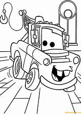Mater Truck Coloring Disney Cars Pages Print Color Online Printable Tow Cartoon Colouring Coloringpagesonly Choose Board sketch template