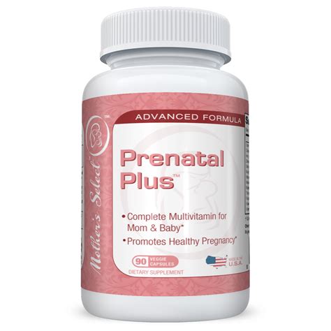 prenatal vitamins  minerals mamas select pre natal  long lasting  capsule  month