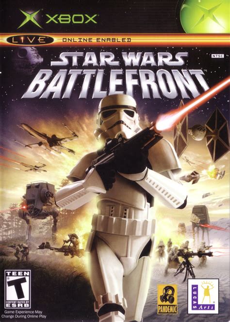 Star Wars Battlefront 2004 Xbox Box Cover Art Mobygames