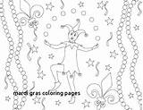 Coloring Pages Jester Getcolorings Gras Mardi sketch template