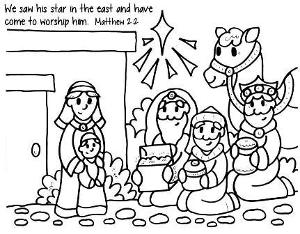 wise men coloring page bible crafts  jenny