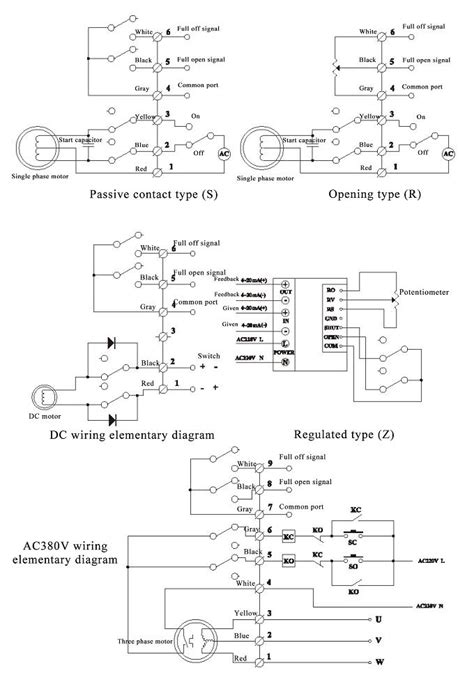 rotork motorised valve wiring diagram wiring diagram