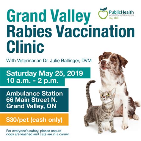 grand valley rabies vaccination clinic wdg public health