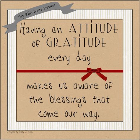 write  attitude  gratitude