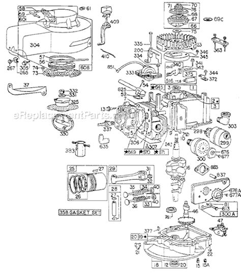 hp vanguard engine parts