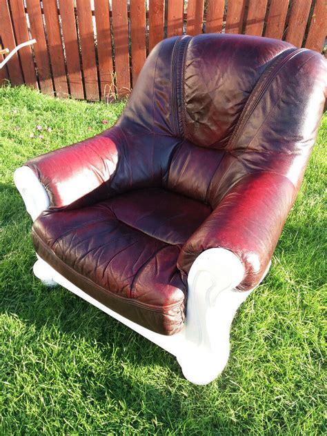 leather armchair  sale  frome somerset gumtree