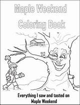 Maple Syrup Coloring Homeschool Activities Sugaring Sugar Weekend Book Unit Station Making School sketch template