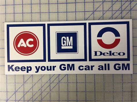 acgm delco   car gm aluminum metal  sign antique price guide details page
