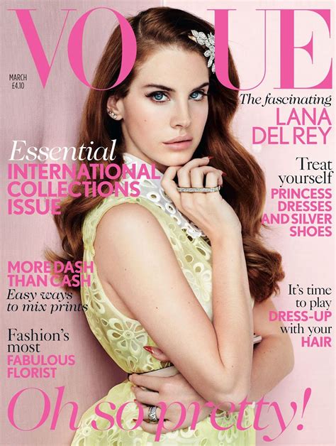 Opening My Mind Lana Del Rey On The Cover Of Vogue U K