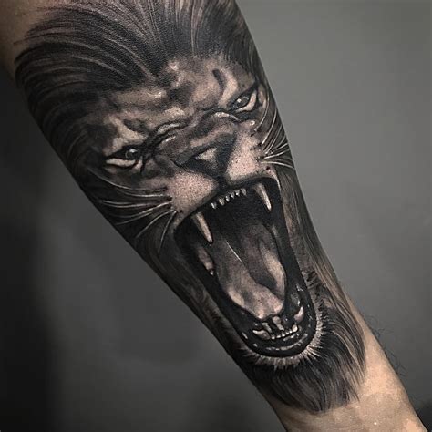 wild lion tattoo designs meanings choose