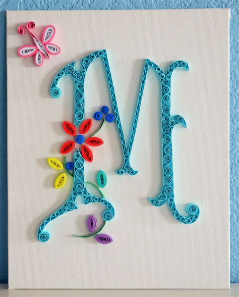 quilling template  letter  quilled paper art letters    p