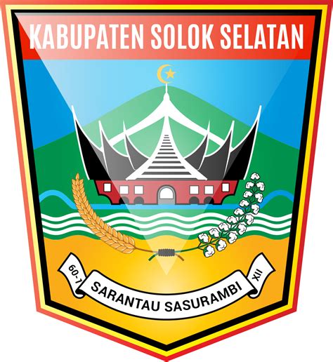 lambang kabupaten solok selatan sumatera barat  design