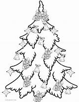 Coloring Tree Pages Christmas Pine Trees Printable Branch Palm Color Ornament Adults Getcolorings Online Print Stylish sketch template