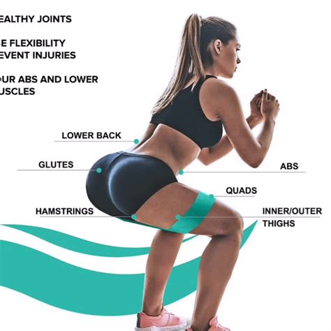 Booty Resistance Hip Band Circle For Legs And Butt Workout Best Women
