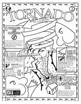 Tornado Coloring Pages Weather Color Print Printable Realistic Severe Getdrawings Drawing Getcolorings Designlooter sketch template