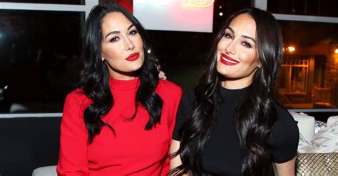 nikki brie bella open up about their beauty line nicole brizee