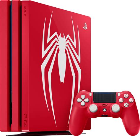 playstation  pro tb console limited amazing red spider man edition psnew buy