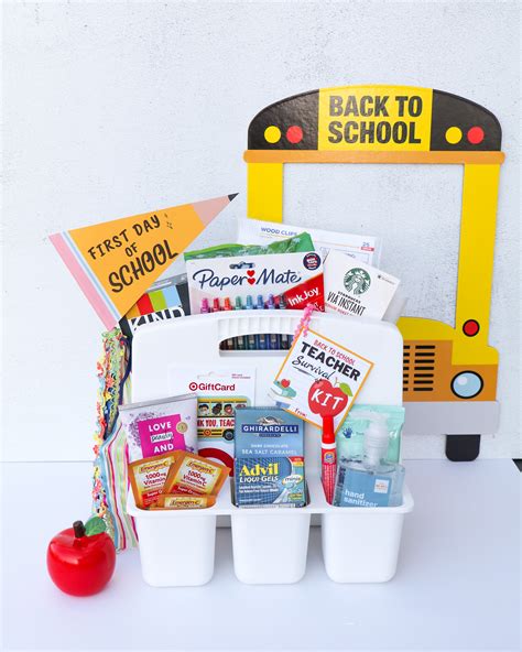 school teacher survival kit   printables
