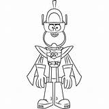 Atomic Puppet Joey sketch template