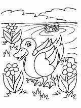 Duckling Coloring Ugly Pages Getcolorings sketch template