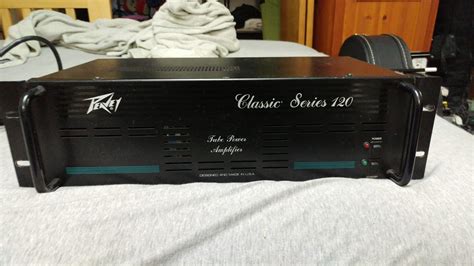 sold peavey classic  tube power amp cross country move sale