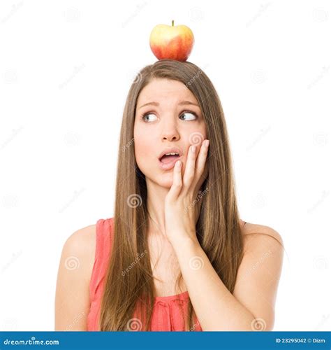 girl  apple stock photo image  teenage background