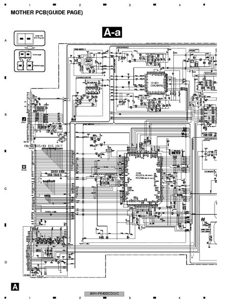 pioneer avh pcd uc sch service manual  schematics eeprom repair info