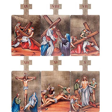 quadri  crucis stazioni  vendita  su holyart