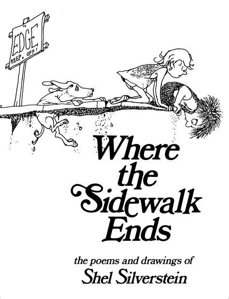 summary  analysis    sidewalk ends  shel silverstein