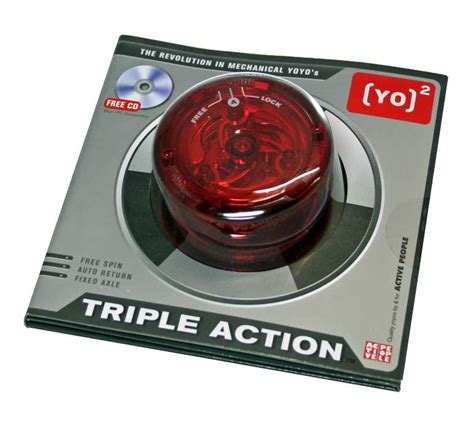 yo yoyo triple action rot jonglage henning adrich spielwaren
