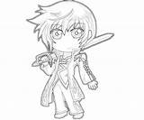 Tales Graces Lhant Asbel Coloring Fight Pages Another sketch template