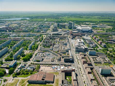 aerial view amsterdam bijlmermeer centrum   shopping centre amsterdamse poort