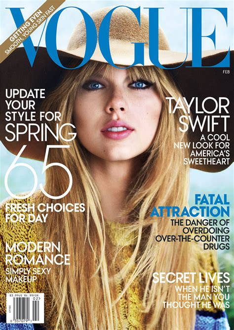 Taylor Swift From Stars First Vogue Covers E News