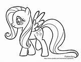 Pony Little Coloring Pages Fluttershy Rainbow Dash Color Print Printable Pac Man Pacman Sheets Royalty Dr Seuss Clipart Omalovánky Kids sketch template