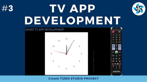 tizen tv app development create project