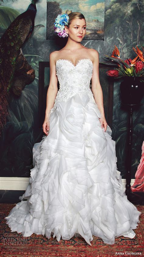 anna georgina 2015 wedding dresses wedding inspirasi