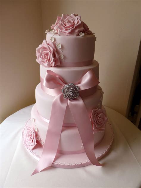 pink cake pink wedding cake wedding cakes vintage cake