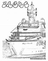 Pages Yacht Colouring Yachts Print Coloring Ship Boys sketch template