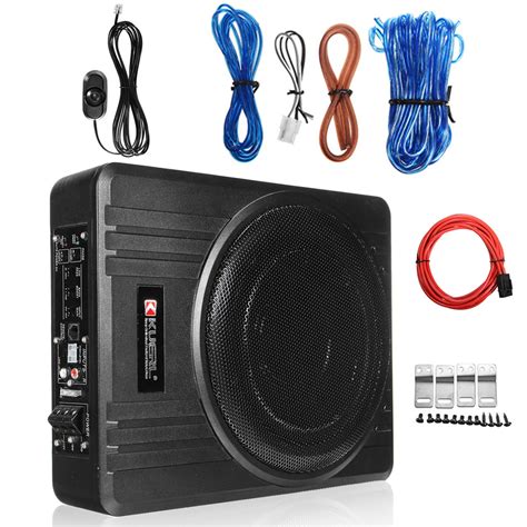 audio systems amplified car subwoofer  watts max power