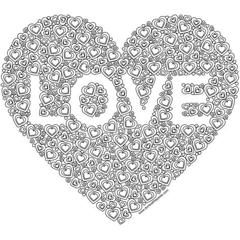 dont eat  paste heart love coloring page