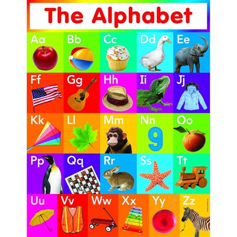alphabet chart walmartcom walmartcom